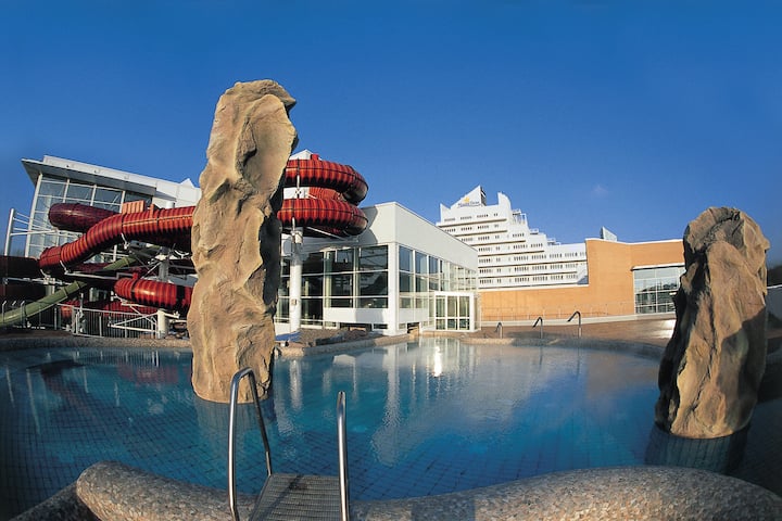 Exterior of Wyndham Stralsund HanseDom hotel in Stralsund, Other than US/Canada